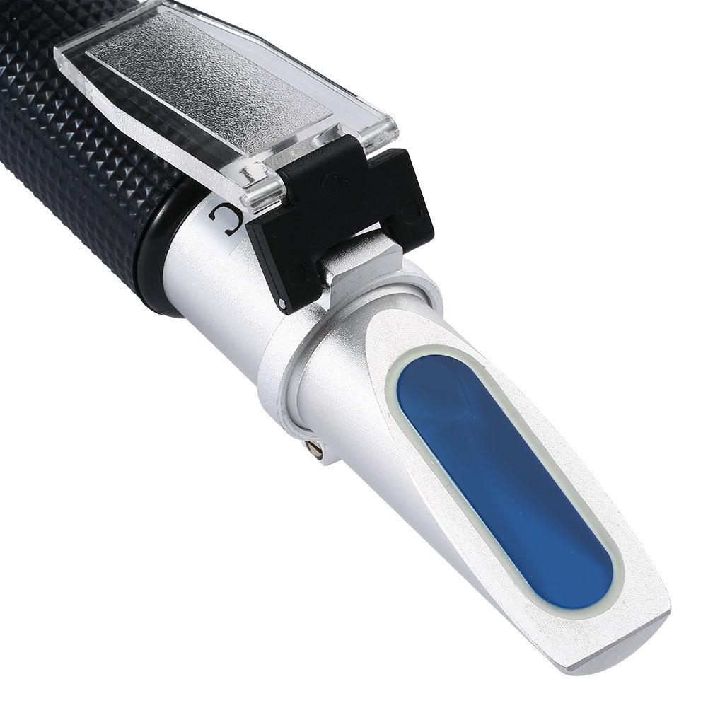 Handheld Alcohol Refractometer: Baijiu & Ethanol Measurement 0-80%.