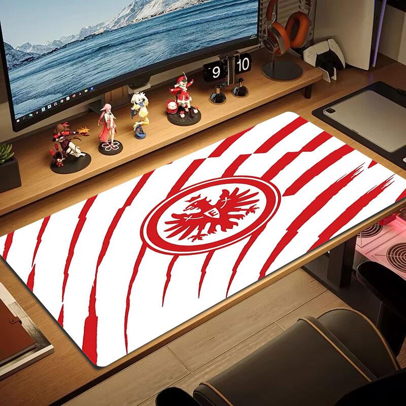 Eintracht Frankfurt Large Size Mouse Pad Large Gaming Table Cushion Non-slip Laptop Tablet Big Mousepad XXL Mat Mini PC Playmat With Lock edge