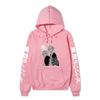 Tokyo Revengers Two Characters Unisex Fleece Hoodie Autumn Winter Black White Manga Print Long Sleeve Anime Pullover Sweatshirt