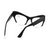 Vintage Oversized Sexy Cat Eye Reading Glasses Women Myopia Customize Prescription Optical Lens Anti Blue Light Eyeglasses Frame