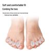Silikon-Drei-Loch-Zehentrenner für Hallux Valgus & überlappende Zehen