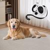 Lightweight Retractable Dog Leash One-Handed Operation Outdoor Night Walking with LED Light & Waste Bag Dispenser