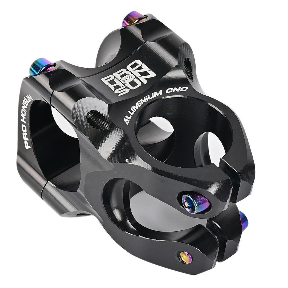 

High-Strength CNC Handlebar Stem 35 MM Bicycle Stem Aluminum Alloy MTB Mountain Bike Parts 559 black 31.8mm*28.6mm#1