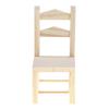 1:12 Dollhouse Furniture Miniature Wooden Kitchen Chair Kids Pretend Play Toy For Kids Creative Play