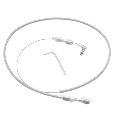 Heavy Duty Stainless Steel Brake Cable 36 Inch Universal Anti Rust Design Enhancing Safety For Racing Off Roading Vehicles
