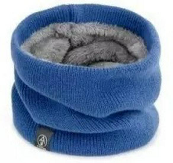 Unisex Winter Velvet Thick Scarf - Warm Korean Style Neck Cover for Outdoor Leisure & Cycling