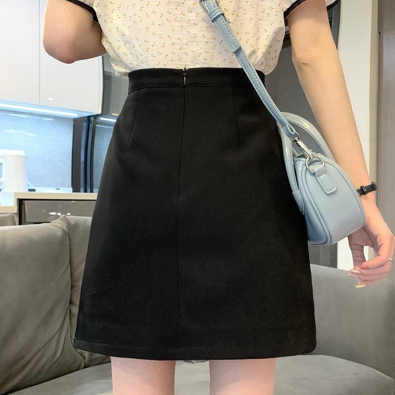 High Waist A-Line Slit Miniskirt Summer Dress - XS to Plus Sizes