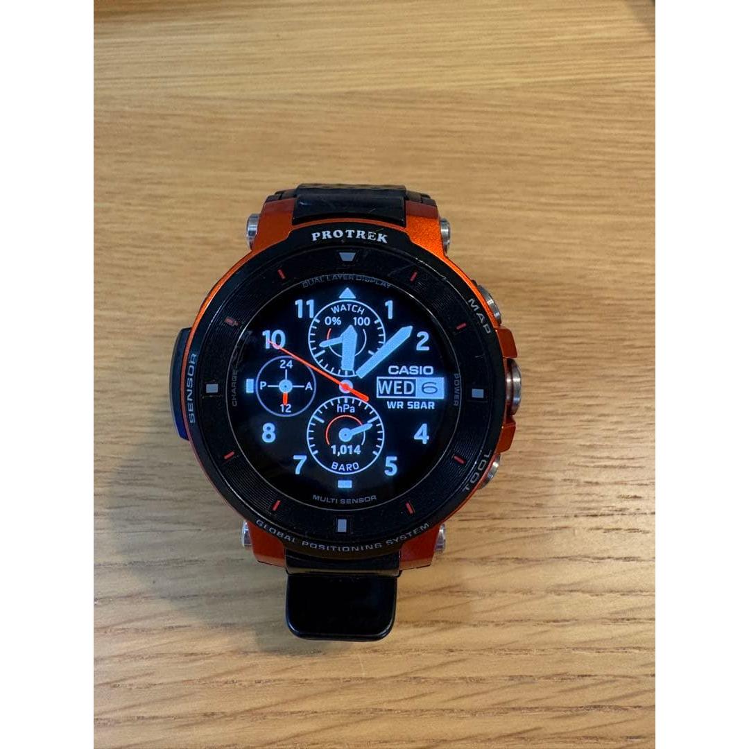 Б/у многофункциональные цифровые часы PROTREK