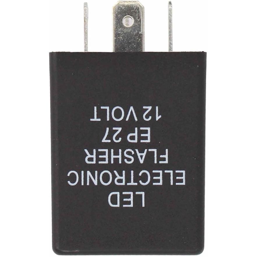 ApplianPar 5 Pin EP27 FL27 Electronic Flasher Relay for Car Vehicle LED Turn Signal Light Bulbs Hyper Blink Flash Fix 1994-2009