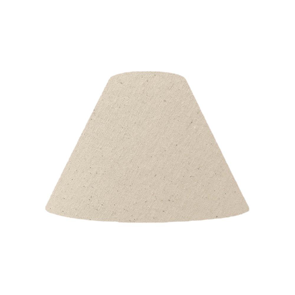 

Replacement lamp shade, holder type, 50cm diameter, off-white cotton, H-50203