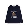 Capybara Kids Crewneck Sweatshirt My Spirit Animal Soft Cartoon Print Comfy Unisex Casual Wear for Boys & Girls