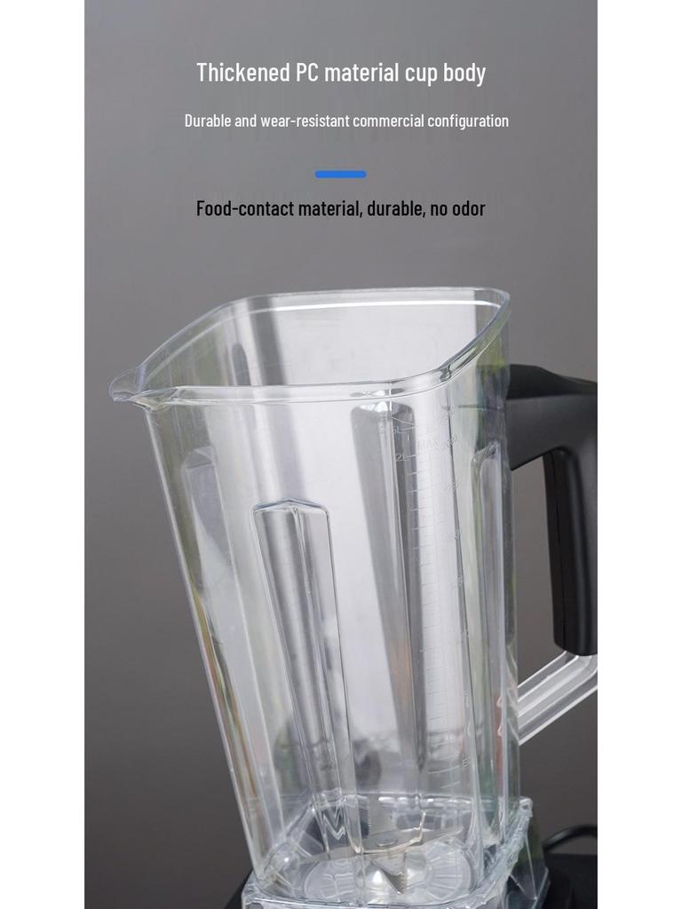 Vysoce výkonný multifunkční mixér: Smoothie maker, výrobník sójového mléka a mixér s velkou kapacitou