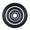 Rubber Edge Rings Replacement Parts Speaker Surround Rubber Folding Ring DIY Repair Parts 15 /18inches