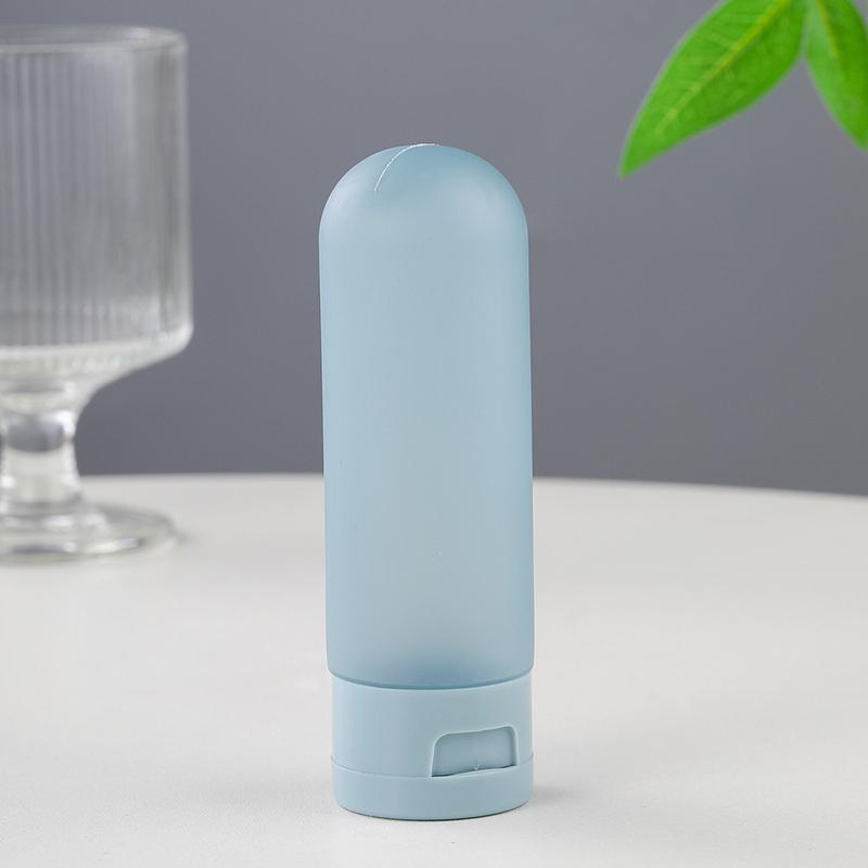 

Бутылочка дорожная 60 мл, герметичная, портативная, с дозатором-носиком, для лосьона, шампуня, геля для душа, пустая A2