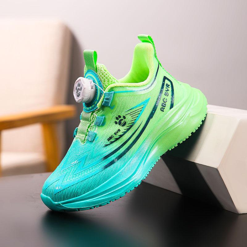 2025 New Spring Breathable Mesh Boys Sneakers Children's Mesh Shoes Medium Older Boys Casual Running Shoes