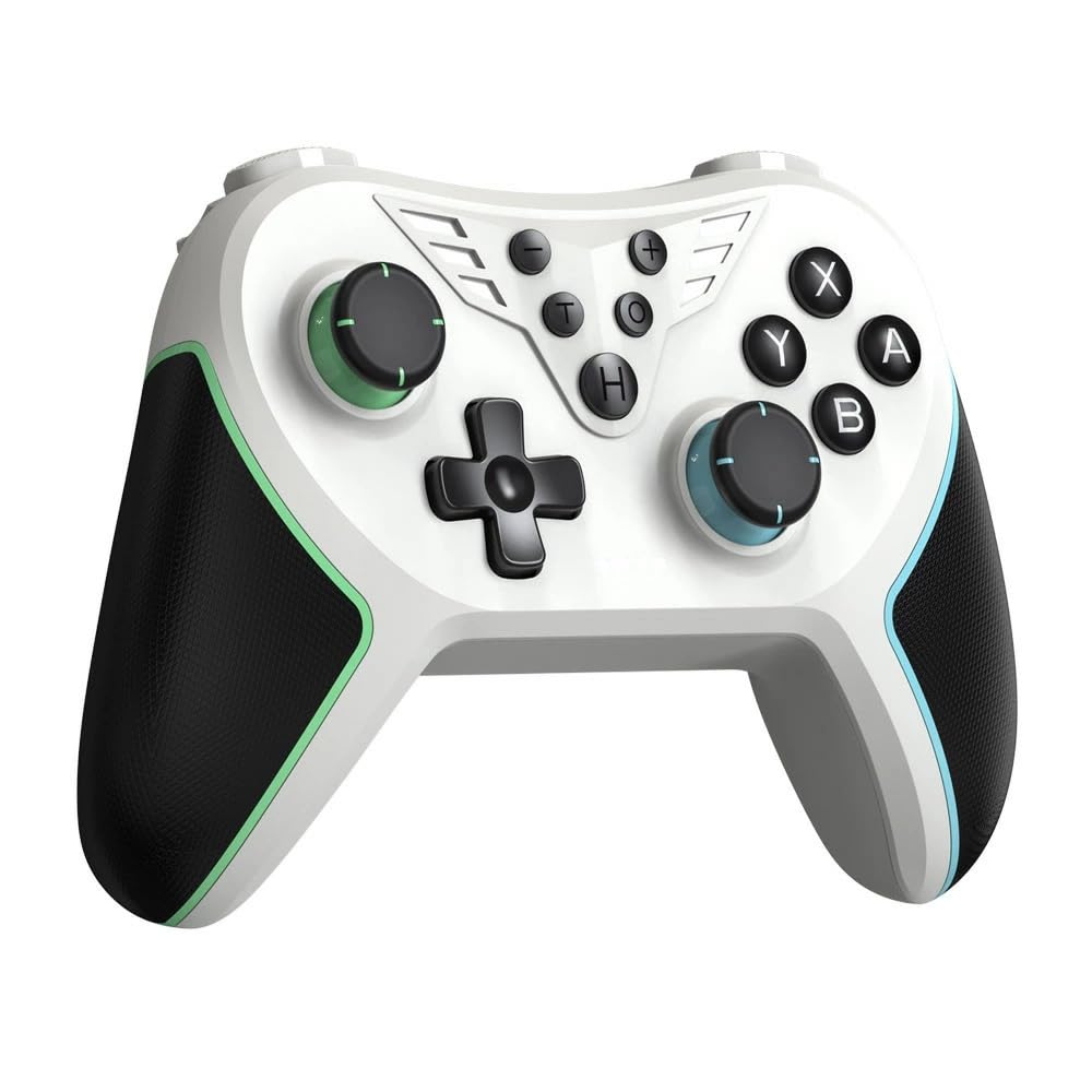 

QISI Controller with Hall Rear OLED Model Wireless Bluetooth and Gyro Sensor Switch2/Switch Effect, Buttons, Compatible, Connection, Vibration,