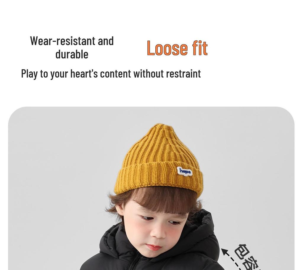 2025 Herbst/Winter Europäische Jungen Baumwoll-Steppjacke - Neuer Stil für Kleinkinder und Kinder