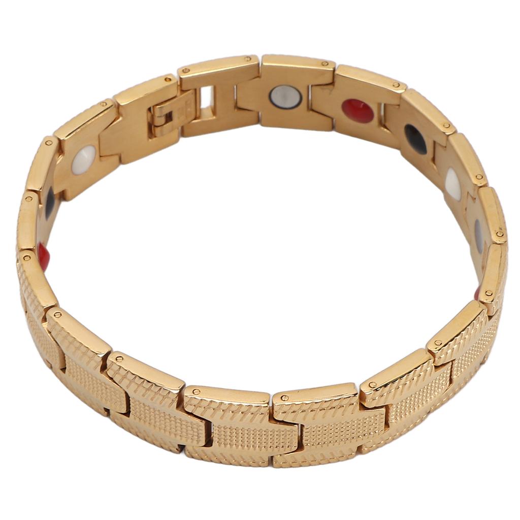 Titanstahl Armbänder Magnetisch Gewichtsverlust Schmerzlinderung Therapie Armband Schmuck Zubehör