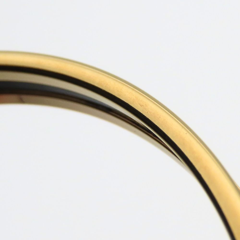 Used HERMES bracelet Uni Bangle metal/enamel 11.9g blue gold plating