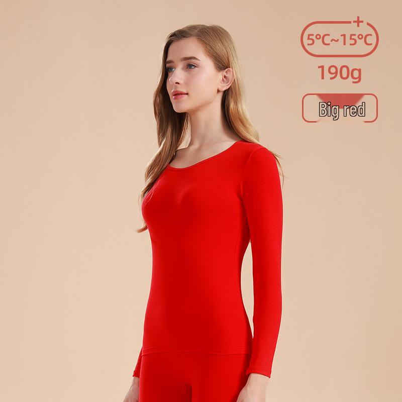 Damen Herbst & Winter Reines Baumwoll-Mittelhoher Kragen Thermoset: 2025 Neuer Stil Basisschicht