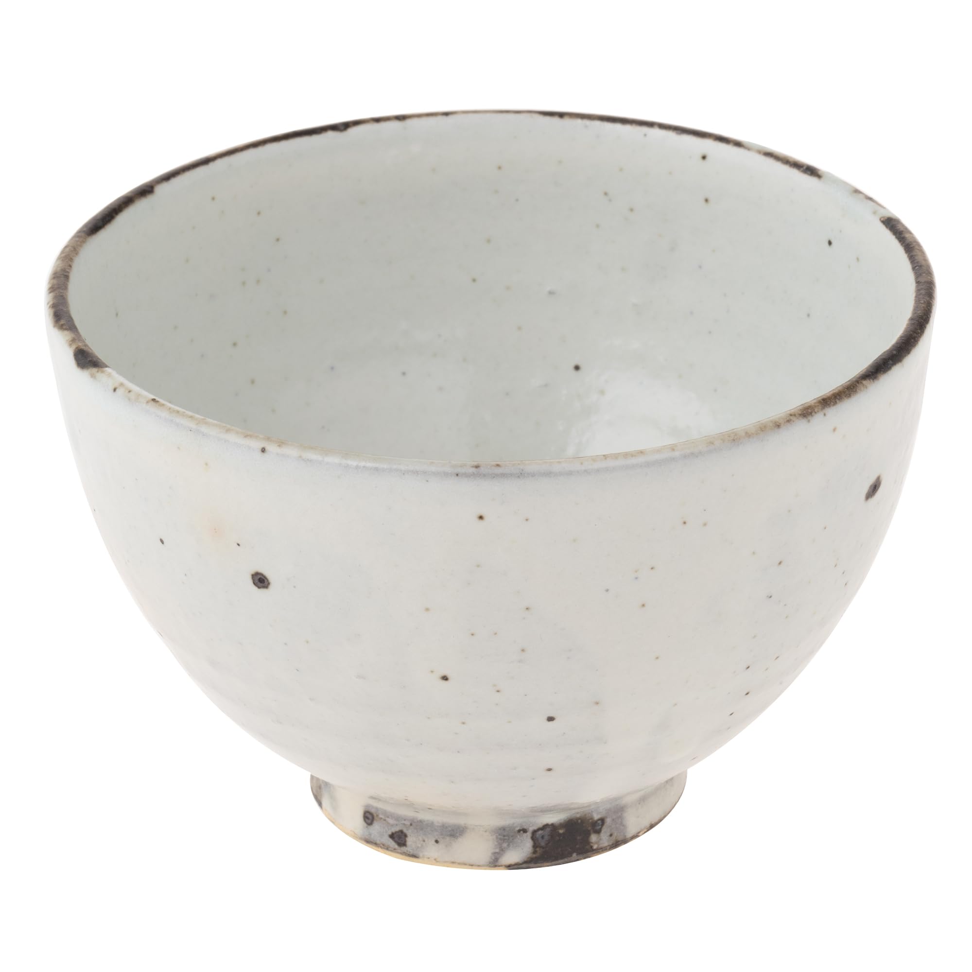 Marui Seito Shigaraki Ware Hechimon Soup Diameter Powdered Iron Bowl, 11cm, Scattering, White, MR-3-4213 белый
