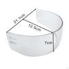 Anti-Scratch/Anti-Fog Adjustable Visor CE Certified Protective Facial Hockey Half