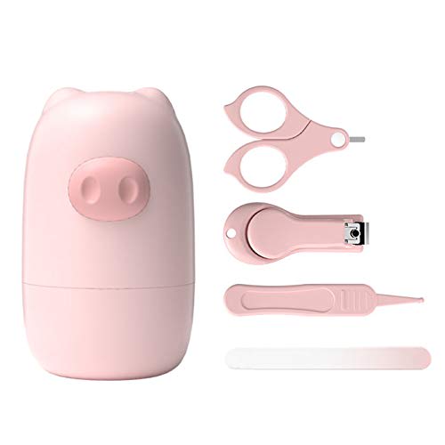 Baby Nail Clipper Set, Baby Nail Clippers, Newborn Nail Clippers, Baby Nail Clippers, Baby Nail File, Baby Scissors, Baby Tweezers, 4-in-1 Set. Scisso