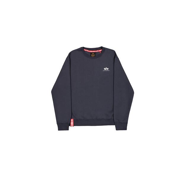Толстовка Alpha Industries Basic Small Logo Sweatshirt EU 1XL