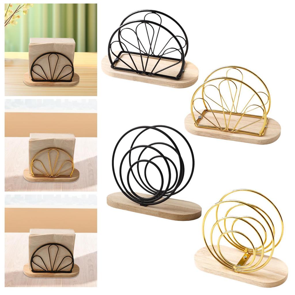 Napkin Holder Towel Paper Rack for Tabletop Kitchen Countertops Restaurant