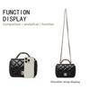 Bag Women's Small Fragrant Wind Metal Chain Rhombus Handbag Versatile One Shoulder Crossbody Medieval Women's Bag