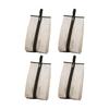 Water Resistant Shoe Protector Clear Window Design Portable Carry Bag For Shoes Clothes Storage