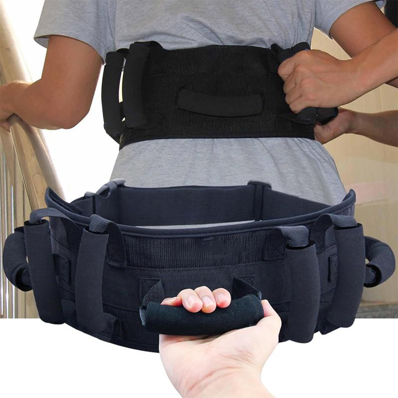 Gait Belt Transfer Belt For Senior With 7 Handles Anti-Slip Transfer Belt For Elderly Lift Belt With Quick Release