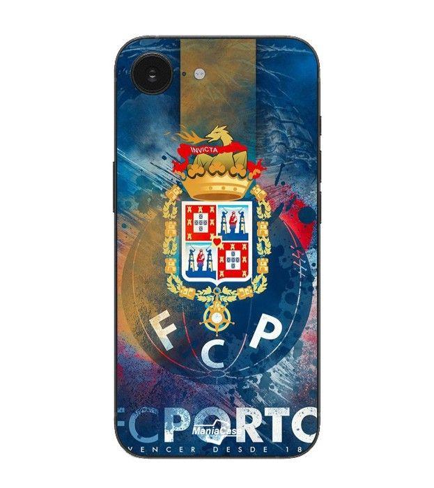Coque Maniacase Pour Iphone 16E FCP PORTO FOND BLEU
