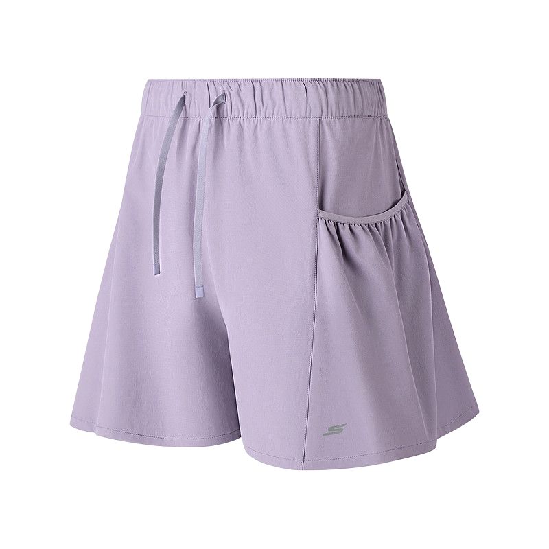 Skechers Performance Woven Loose Moisture-Wicking Quick-Dry Sports Shorts Women shorts P226W023-04PW M