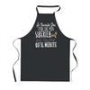 Kitchen Apron - PLANETEE - Siberian - Cat Pattern - Black - 90x60 Cm