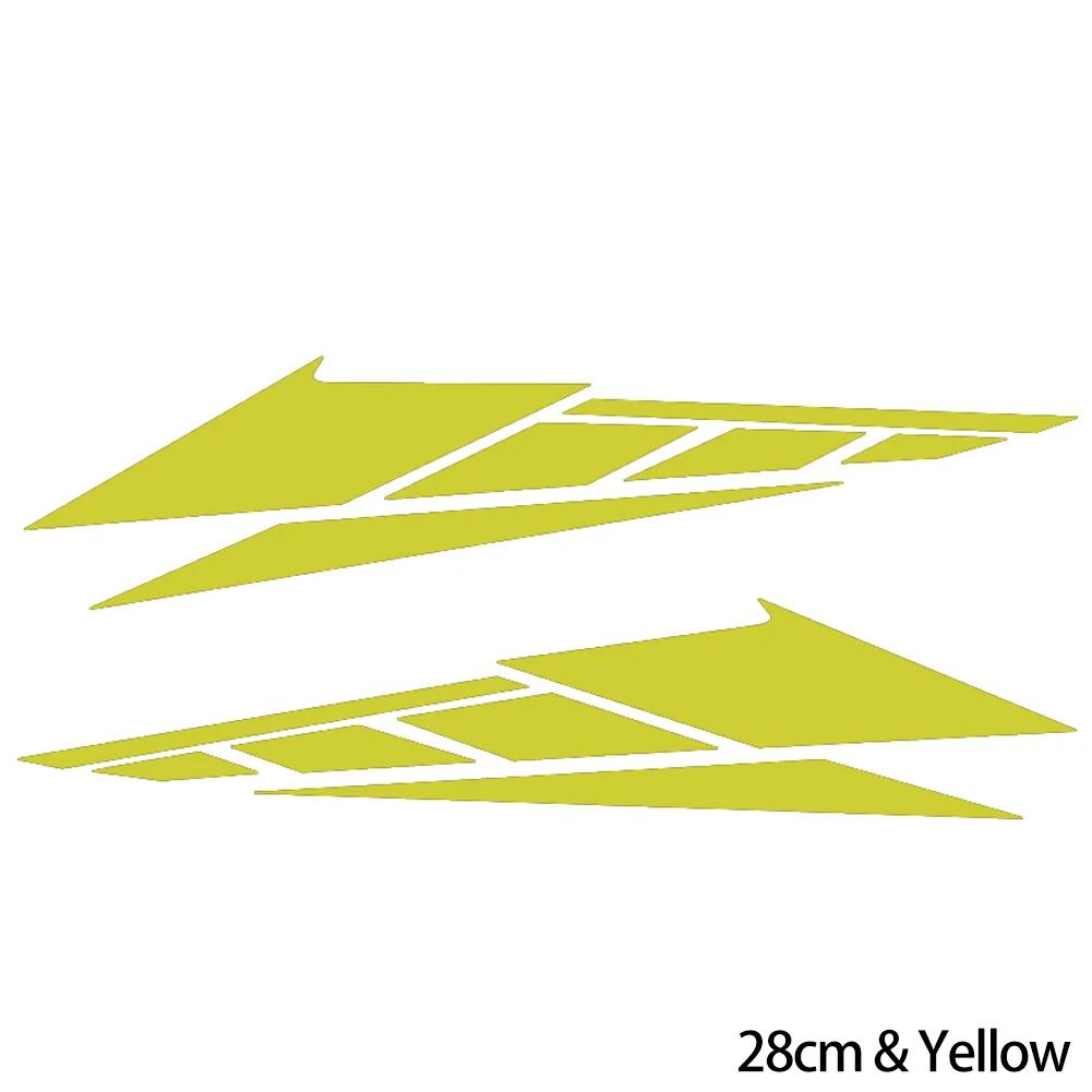 Nuovi 2 Pezzi Adesivi Moto PVC Adesivi Riflettenti 20cm/28cm Accessori Per Decorazione Bauletto Scooter Moto Ornamentale