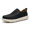 New Men's Casual Shoes Fashion Comfortable Men's Shoes High Quality Leather Men Driving Shoes Handmade Flat Shoes Men Sneakers
