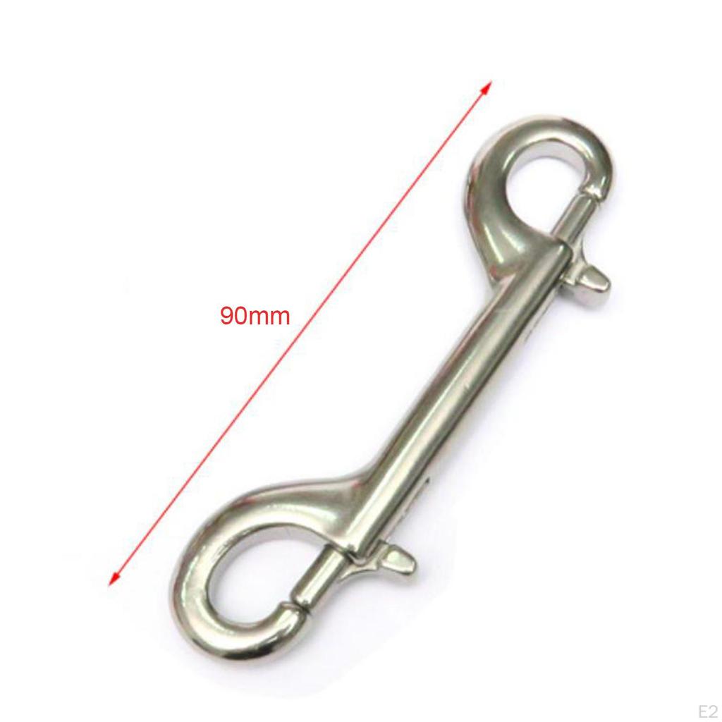 Doppelendige Karabinerhaken Metallclips für Tauchen
