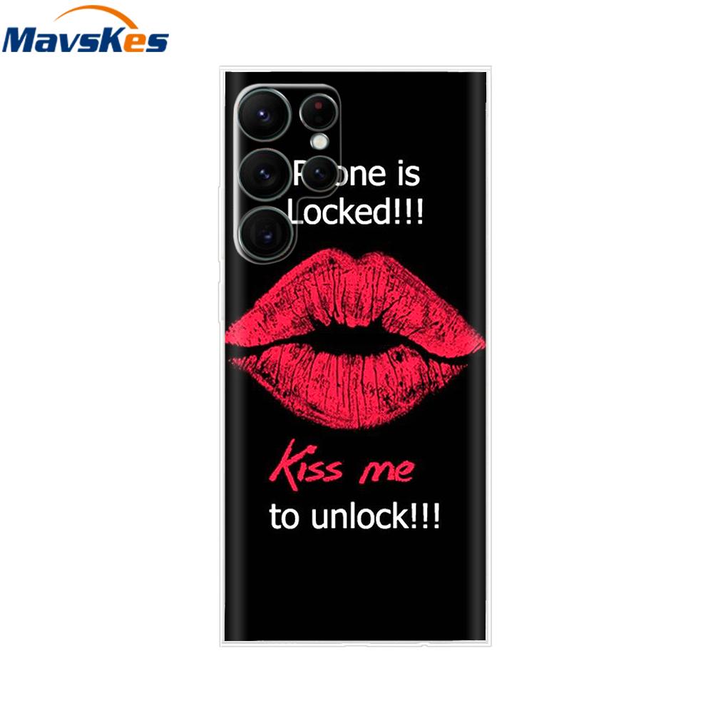 For Samsung Galaxy S22 Ultra Case Silicone Soft Clear Bumper Back Cover For Samsung S22 Ultra Cases For Samsung S22 Ultra Fundas