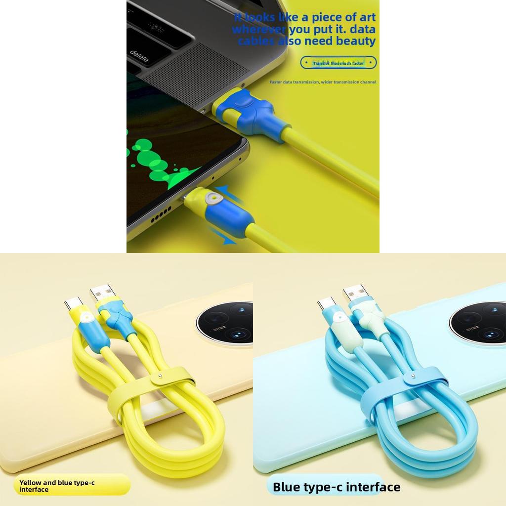 Usb Typec Fast Charging Cable 100w For Huawei Mate50 And Android Devices