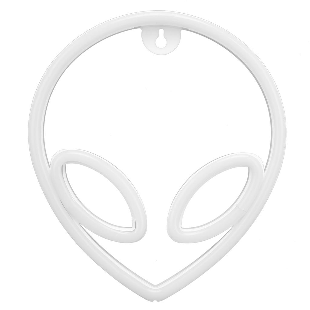 USB Powered Alien Neon Sign LED Decorative Neon Light Lamp for Living Room Bedroom Wedding
