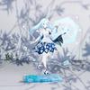 Game Impact New Stand Figure Acrylic Yelan Chevreuse Navia Xiao Cosplay Model Plate Desk Decor Fans Friend Gift