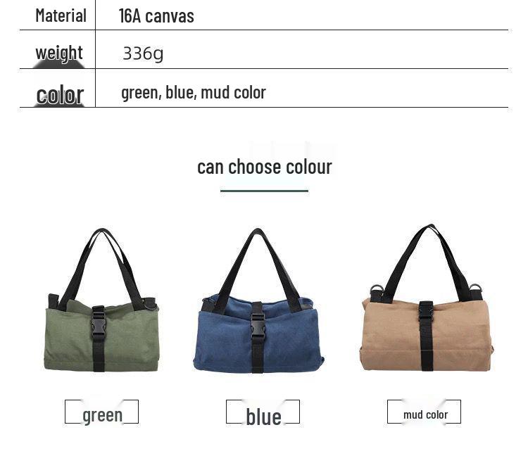 Odolná multifunkční plátěná taška na nářadí pro elektrikáře