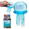 Glitter Jellyfish Squishy Stress Ball Slow Rebound Squeeze Fidget Toy Sensory Toy for Anxiety Relief Kids Adults