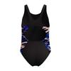 Speedo Girls Hyperboom Patterned One Piece Swimsuit