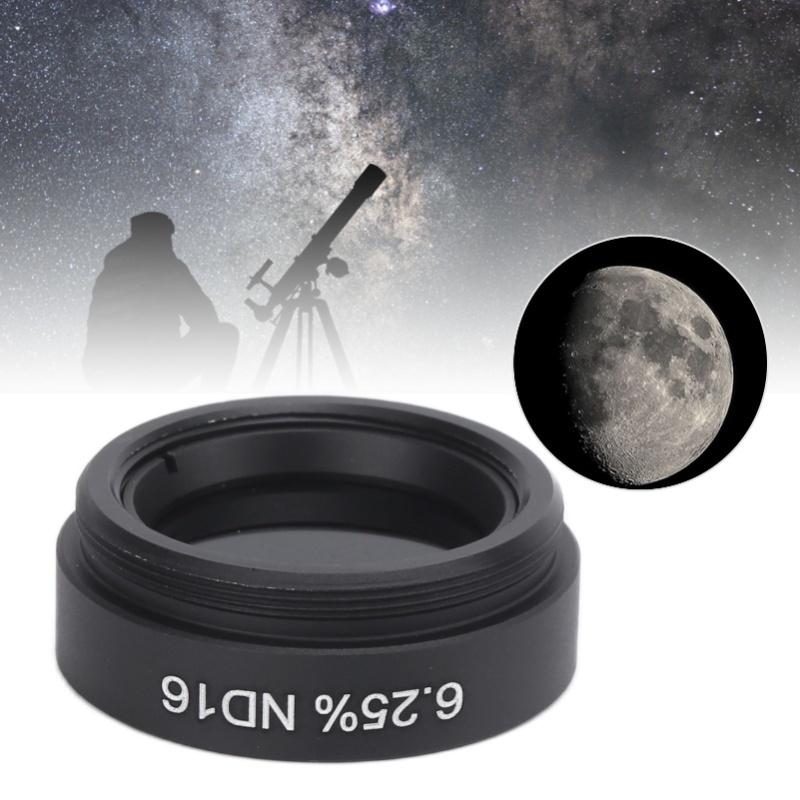 1.25 Inch Telescope Moon Filter Neutral Density ND Filter For Astronomical Telescope Eyepiece6.25%ND16