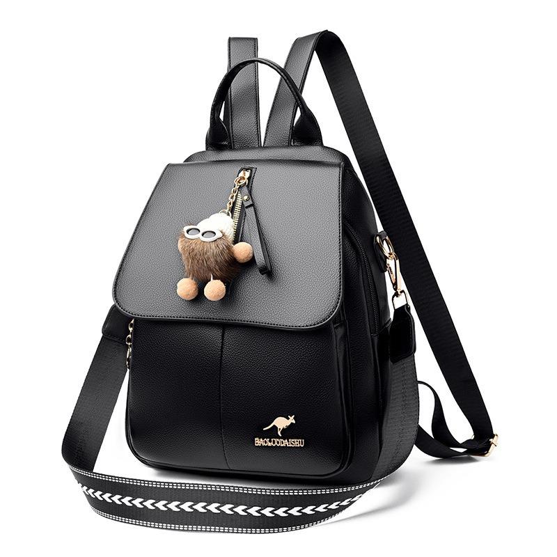 High-end Lady's Backpack, Fashionable Commuting Single-shoulder Backpack, Casual Travel Backpack, Student Schoolbag
