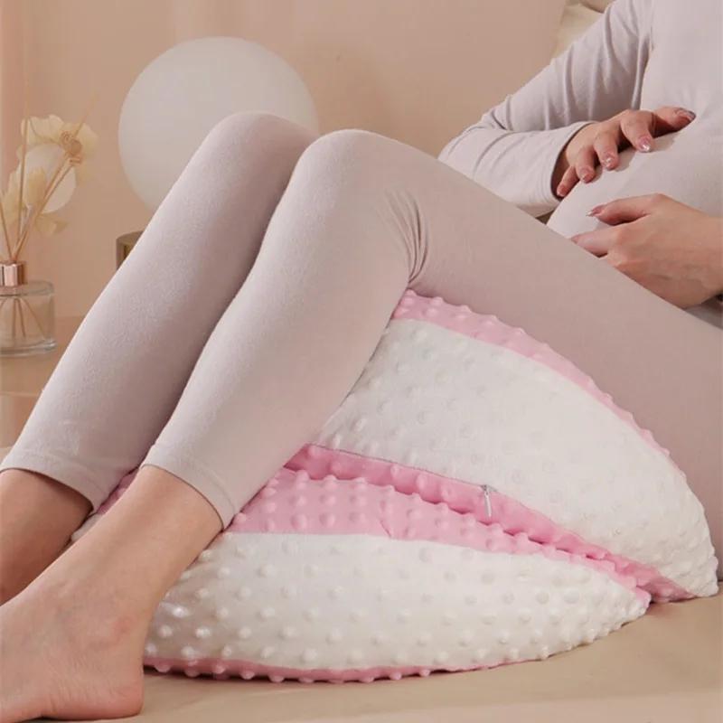 Women's Side Sleeping Belly Pillow Multifunctional Maternity Waist Protection Pillow Adjustable Width Pregnancy Pillow Pregnant