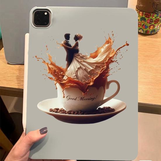 Autocolant Cana de Cafea cuplu Ziua Îndrăgostiților PVC Impermeabil Autoadeziv Decal cuplu îmbrățișat Decorare perete mașină laptop