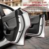 ZJZO5 Door Seal Soundproof Kit for 2025 Tesla Model 3 Y S X Rubber Weather Draft Seal Strip Wind Noise Kit Front Trunk Cover Strip